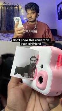 Ep20/100 This Camera Prints Photos Instantly 😳📸 #youtubeshorts #viralshorts #instantcameraprinter