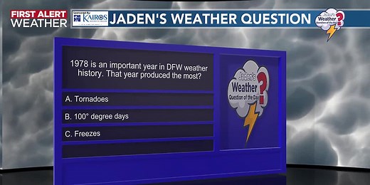 Weather Question of the Day: 1978