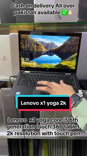 Lenovo ThinkPad X1 Yoga Core i5 6th Gen 2k Touch Tablet | Cash on Delivery