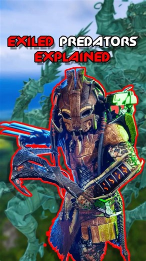 EXILED PREDATORS EXPLAINED! (AvP Lore) 🔥| #avp #xenomorph