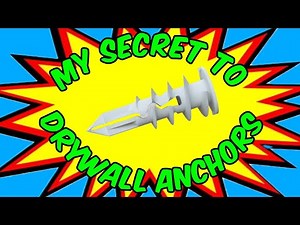 Easy Trick to Install Drywall Anchors: No Drill Needed!