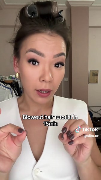 Quick 15-Minute Blowout Hair Tutorial