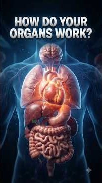 Your Body Is AMAZING! 🫀🧠 How Internal Organs Work #shorts #anatomy #kidney #heart #brain #lungs