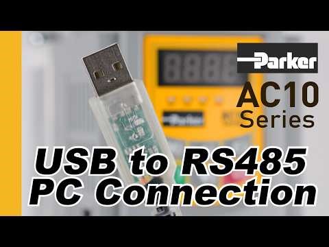 How to Connect a Parker AC10 to a PC (RS485 + DSE Lite Step-by-Step)