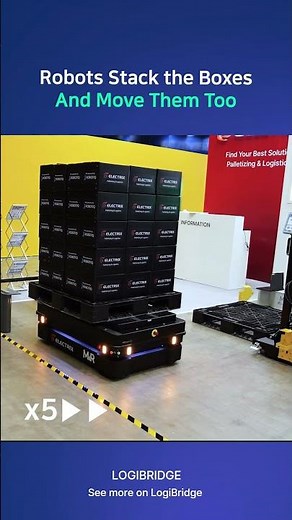 Robots Stack the Boxes and Move Them Too | Electrix x ROBOTIQ x MiR Automation Flow