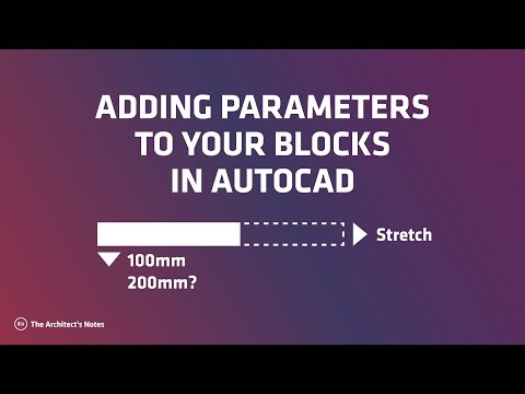Adding parameters to blocks in AutoCAD