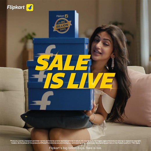 Biggest brands. Biggest deals! Biggest big billion days. Sale is on now! | Flipkart