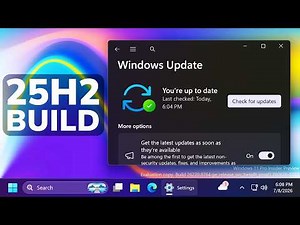 New Windows 11 25H2 Build 26220.8764 – New Features for Next Big Update in the Beta Channel