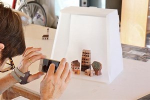 Capture professional-looking product shots affordably with Lightcase mini photo studio