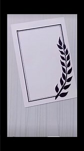 6 easy boder line design 💖💖✨✨✨✨✨✨