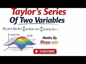Taylor's Series Of Two Variables✨(@MathsByDivya-w6c )#aktumathematics #aktu#aktumathematics