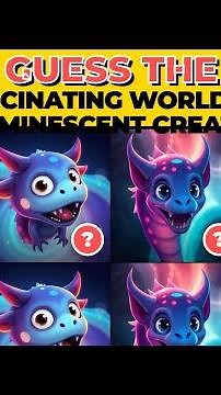 Only 1% Can Pass THE FASCINATING WORLD OF BIOLUMINESCENT CREATURES Quiz! 🧠