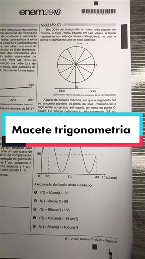 Macetes de Trigonometria para o ENEM: Aprenda a Passar
