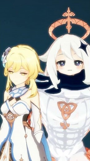 simple dimple - Paimon / Lumine