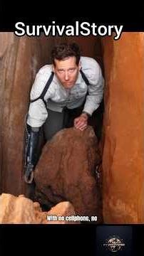 127 Hours of Survival: How Aron Ralston Escaped Death by Self-Amputation | #shorts #survival