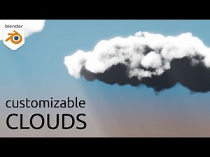 Procedural Clouds in Blender (Animated)