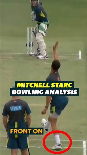 Mitchell Starc bowling Action Analysis❗️Best in the world❓