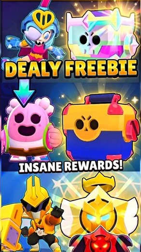 HOW😱 Get the"DAILY FREEBIE" 🎁 "ULTRA•MEGA•ANGLE & DEMON"💎 Brawlstars 🎁