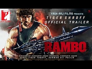 RAMBO - official trailer l Tiger Shroff & Salman Khan l Shraddha Kapoor l New Movie Trailer 2025 l v