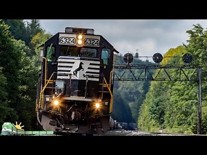 4K: Maryland & Pennsylvania Railfanning (HD 60fps)