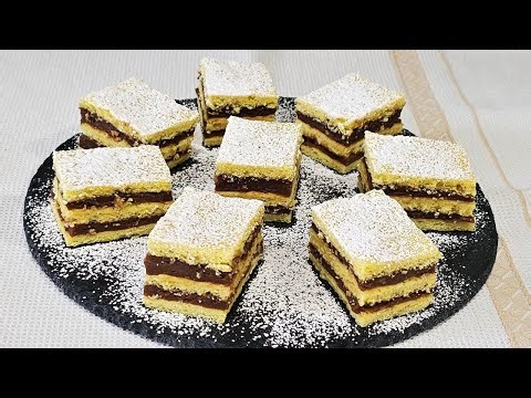 Lenten Cake with Tender Puff Pastry and Caramel Cream | A treat!