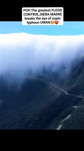 513K views · 13K reactions | "Thank you Lord God  Mother SIERA MADRE did it again in order to protect Luzon, she took the first flow & the storm eye faded. Praise the Creator of Heaven And Earth for creating Sierra Madre Mountain to protect Us and Our land, Philippines ." The greatest flood control please protect our Nature | Zy Je Mix Vlog | Facebook