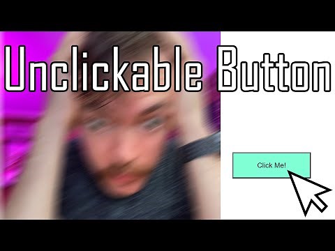 Coding An Unclickable Button In JavaScript