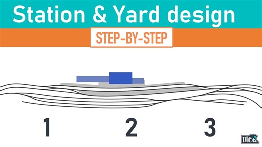 63-如何设计具有铁路轨道计划的客运站。