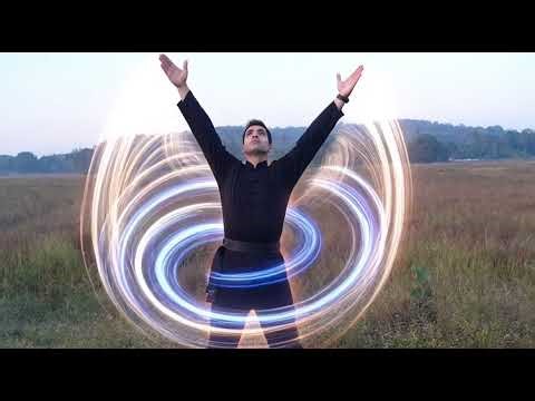 Tai Chi Energy Clash | Red & Blue Flowing Qi in Motion