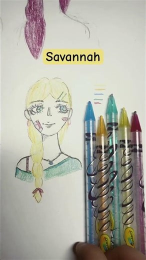 5 color art challenge with a friend #art #challenge