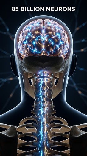 How 85 billion Neurons Control Your Entire Body #CNS, #centralnervoussystem