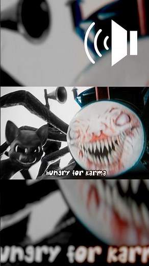 [Switching Audio] Hungry for Karma - Cartoon Cat, Choo Choo Charles & Siren Head (official song)