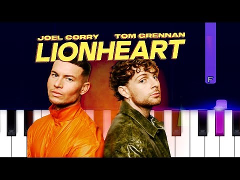 Joel Corry & Tom Grennan - Lionheart (Fearless) (Piano Tutorial)