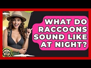 What Do Raccoons Sound Like At Night? - The Wild Life Explorer