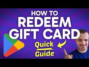 How to REDEEM Google Play Gift Card (Step by Step) 2025