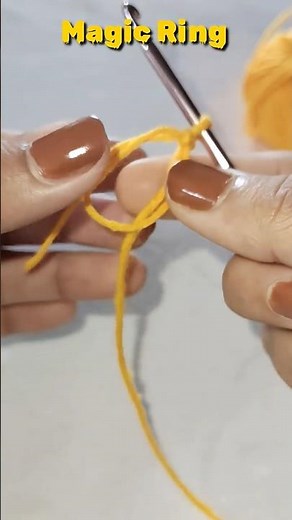 How To Make Magic Ring or Magic Circle 🧶