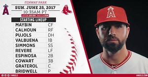 8.6K views · 508 reactions | ‪Here's today's #Angels lineup for the...