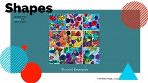 Geometric Shapes turned Free-form (Organic)