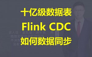 【IT老齐347】十亿级数据表Flink CDC如何数据同步