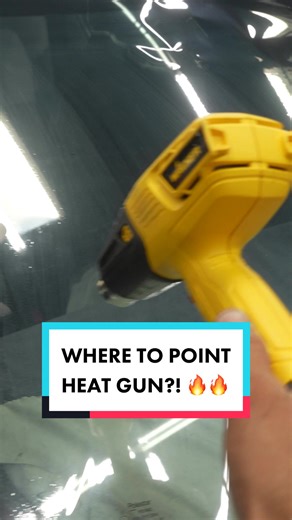 Pro Tips for Tinting Car Windows with Heat Gun Technique