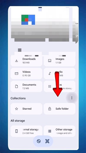🔐 Google Files Safe Folder Secret Trick #shorts