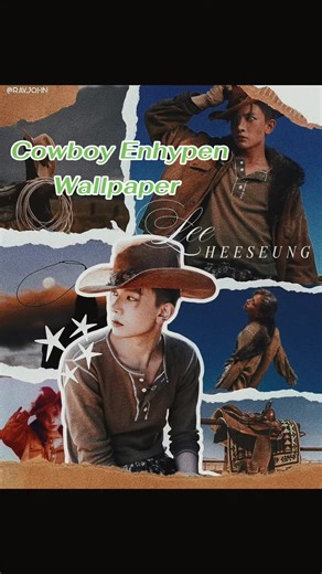Enhypen Cowboy Aesthetic Wallpapers for Fans