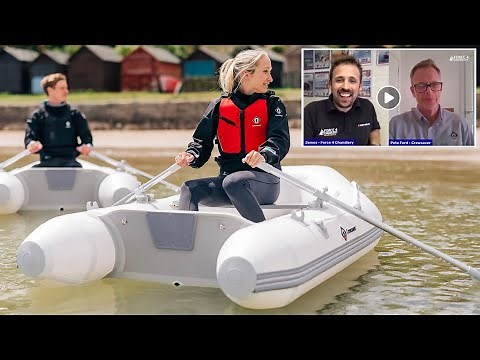 Features and Review of New Crewsaver PVC Inflatable Dinghies. Ideal tenders for 2 or 3 people.