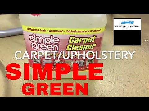 Simple Green Carpet and Upholstery Cleaner Concentrate!!