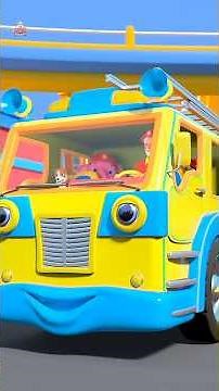 Wheels on the Firetruck, Fire Truck Song #nurseryrhymes #kidssongs