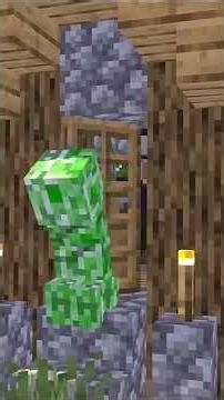 creeper in Minecraft animated video #like