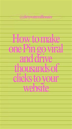 How One Viral Pin Can Send Thousands of Clicks to Your Website