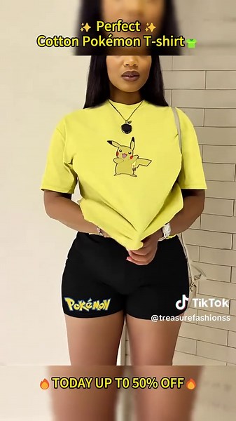 👑 Pokémon Women's Tees – Unleash Your Inner Trainer! 🌟 🎀 Stylish, Comfortable & 100% Fan-Favorite Designs! ⚡ Limited Stock – Catch Yours Before They're Gone! ⚡ 👉 Shop NOW & Level Up Your Wardrobe! 🛍️ 🔥 Trendy Pikachu Prints | 🌸 Eevee Evolution Styles | ✨ Legendary Pokémon Collection #PokemonFashion #AnimeTees #GottaWearEmAll #PokemonStyle #TikTokFashion