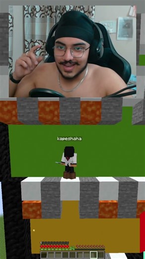 MINECRAFT TRUST EXERCISE W/KAPES #minecraft #shorts #minecraftshorts