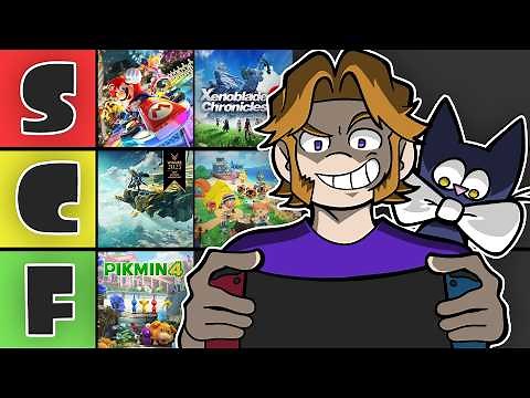 Ranking the TOP 50 BEST Nintendo Switch games